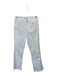 Flying Monkey Size 26 White Cotton Blend Raw Hem High Waisted Zipper Jeans White / 26