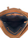 Madewell Brown Leather Top Handle Crossbody Strap Zip Close Bag Brown / M