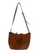 Madewell Brown Leather Top Handle Crossbody Strap Zip Close Bag Brown / M