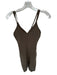 Alo Size XXS Olive Green Spaghetti Strap Athletic Romper Olive Green / XXS