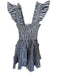 Hill House Size XS Blue & White Cotton Sleeveless Striped Smocked Dress Blue & White / XS