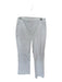 Spanx Size S White Cotton Blend Elastic Waist Bootcut Cropped Pants White / S