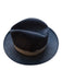 Bailey of Hollywood Black Suede Ribbon lining Hat Black / 6 & 7/8