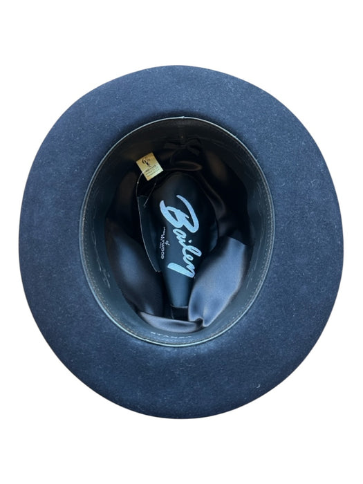Bailey of Hollywood Black Suede Ribbon lining Hat Black / 6 & 7/8