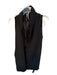 By Anthropologie Size XL Black Polyester Sleeveless Collar Dress Black / XL