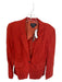 Pendleton Size 6 Rust Linen One Button Blazer Jacket Rust / 6