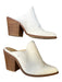 Chinese Laundry Shoe Size 7 white & tan Leather Snake Embossed Booties white & tan / 7