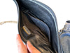 Givenchy Black & Gold Leather Chain Strap Zip Close Crossbody Bag Black & Gold / S