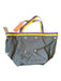 Kate Spade Brown & Purple Nylon Top Handles Zip Close Tote Bag Brown & Purple / S