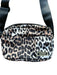 Ganni Tan & Brown Nylon Outer Pocket Animal Print Crossbody Bag Tan & Brown / S