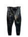 Spanx Size L Black Faux Patent Leather High Waist Legging Pants Black / L