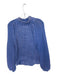 Free People Size S Purple Cotton Mock Neck Chunky Knit Long Sleeve Sweater Purple / S