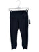 Alo Size L Black High Waist Cropped Athletic Leggings Black / L