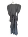 Ulla Johnson Size 4 Gray Rayon Blend Long Sleeve Elastic Waist Maxi Dress Gray / 4