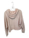 Daydreamer Size L Peach & Multi Cotton Long Sleeve Hoodie Peach & Multi / L
