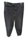 Banana Republic Size 30 Black Cotton Blend High Rise Straight Leg Jeans Black / 30