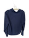Masters Tech Navy & Yellow Nylon Blend Masters Logo Long Sleeve Men's Pullover Navy & Yellow / S