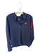 Masters Tech Navy & Yellow Nylon Blend Masters Logo Long Sleeve Men's Pullover Navy & Yellow / S