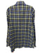 Alan Paine Size M Green & Blue Wool Blend Plaid Flannel Men's Long Sleeve Shirt Green & Blue / M