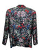 Love Binetti Size Est S Black & Multi Synthetic Jacquard Lapels Floral Blazer Black & Multi / Est S
