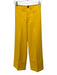 Sea New York Size 2 Bright Yellow Cotton Blend Zip & Button Cuffed Ankle Pants Bright Yellow / 2