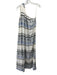 Pearl & Caviar Size XS/S White, Blue & Black Cotton Blend Gold Accents Dress White, Blue & Black / XS/S