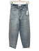 Frame Size 23 Blue Wash Cotton Blend Zip & Button Ripped Faded Barrel Jeans Blue Wash / 23