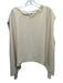 IRO Size 34 Off White Polyester Sleeveless Crepe Drape Top Off White / 34