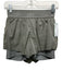 Alo Size XS Green Synthetic Elastic Waist Athletic Shorts Green / XS