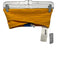 Simon Miller Size S Yellow Modal Blend Ribbed Tube Criss Cross Top Yellow / S