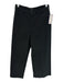 Apiece Apart Size 2 Black Cotton Zip & Button Wide Leg Patch Pocket Pants Black / 2