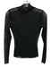 AFRM Size XS Black Poly Blend Mesh Long Sleeve Top Black / XS