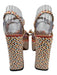 Castaner Shoe Size 35 White, Orange & Multi Print Synthetic Leather Sole Sandals White, Orange & Multi Print / 35
