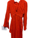 Mara Hoffman Size XS Tomato Cotton Gauze Short Sleeve Belted Maxi Dress Tomato / XS