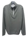 Peter Millar Size M Gray Synthetic Solid Quarter Zip Men's Long Sleeve Shirt M