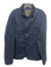 Ball and Buck Size Est M Navy Cotton Blend Solid Patch Pocket Button up Jacket Est M