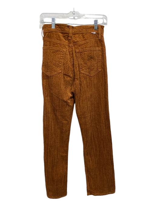 Mother Size 25 Brown Cotton Corduroy zip fly Pants Brown / 25