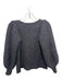 Madewell Size XS Charcoal Wool, Acrylic, Polyamide Neppy Puff Sleeves Sweater Charcoal / XS