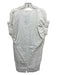 Aeron Size 2 White Linen Smocked Pockets Cap Sleeve Midi Dress White / 2
