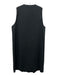 3.1 Phillip Lim Size 0 Black Cotton & Polyurethane Pleated Sleeveless Dress Black / 0