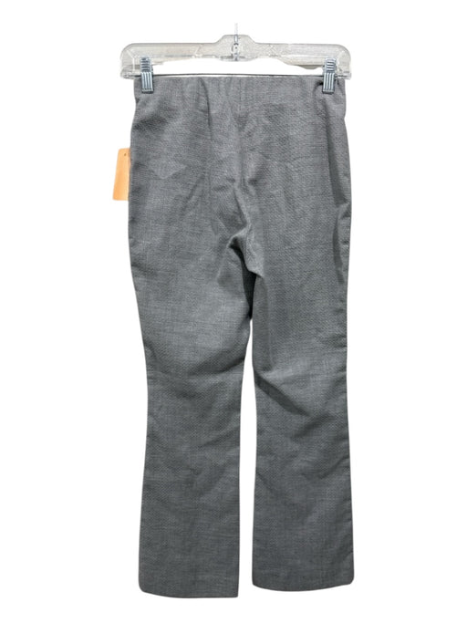 Ann Mashburn Size XS Light Grey Wool & Cotton Stretch Waist seam detail Pants Light Grey / XS