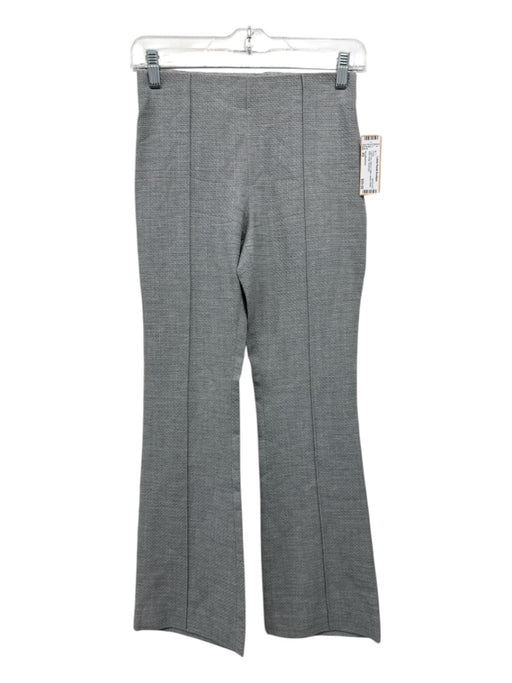Ann Mashburn Size XS Light Grey Wool & Cotton Stretch Waist seam detail Pants Light Grey / XS