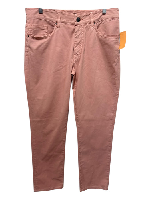 Miller Brothers Size 33 Pink Cotton Solid Khakis Men's Pants Pink / 33