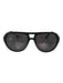 Givenchy Black Plastic Square Lens Polarized Square Sunglasses Black