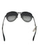 Lanvin Gray Metal & Acetate Tortoise Shell Aviator Sunglasses Gray