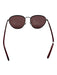 Stella McCartney Red Metal Tortoise Round Lens Sunglasses Red