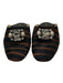 Saanah Shoe Size 36 Brown & Black Pony Hair Faux Pearl Animal Print Mules Brown & Black / 36