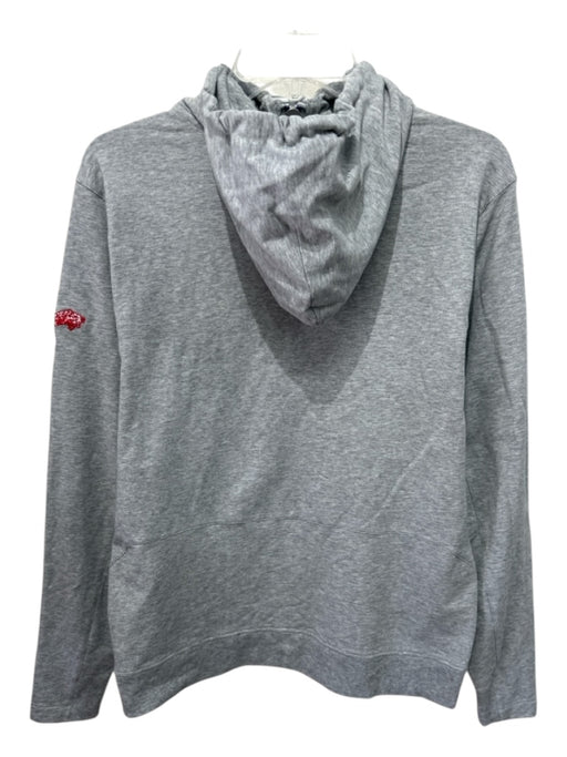 B. Draddy Size M Gray Cotton Hoodie Men's Jacket Gray / M