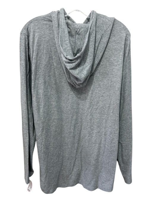 B. Draddy Size L Gray Cotton Hoodie Men's Jacket Gray / L