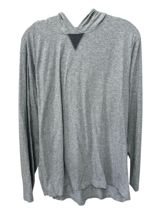 B. Draddy Size L Gray Cotton Hoodie Men's Jacket Gray / L